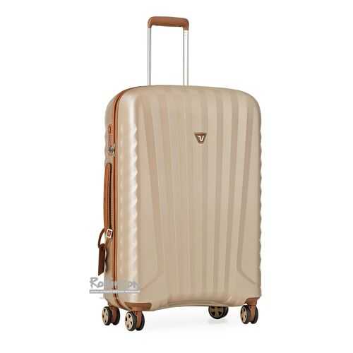 Чемодан Roncato Uno Zip Deluxe Trolley Medio champagne M в Экспедиция