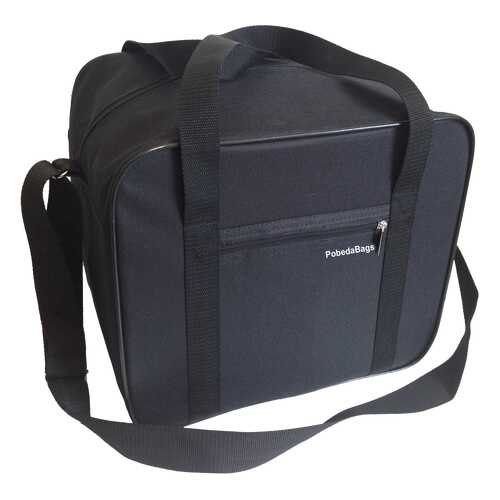 Сумка дорожная для ручной клади Pobedabags Стандарт черный 36х30х27 в Экспедиция