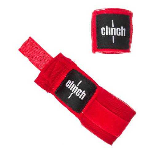 Бинты эластичные Clinch Boxing Crepe Bandage Punch красные 2,55 м в Экспедиция