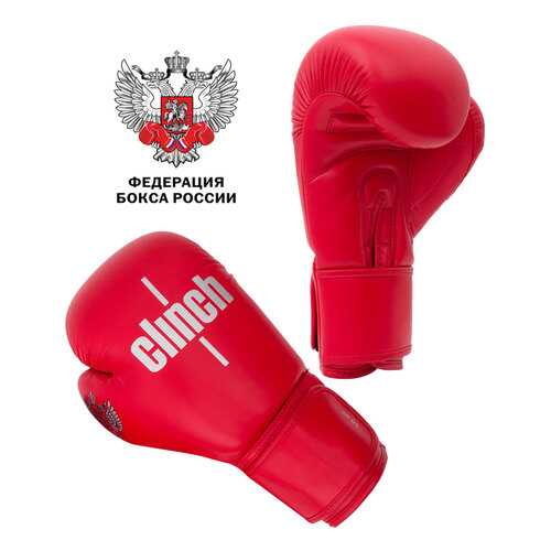 Боксерские перчатки Clinch Olimp C111 красные 12 унций в Экспедиция