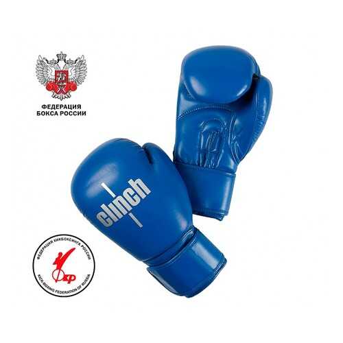 Боксерские перчатки Clinch Olimp Plus синие 10 унций в Экспедиция