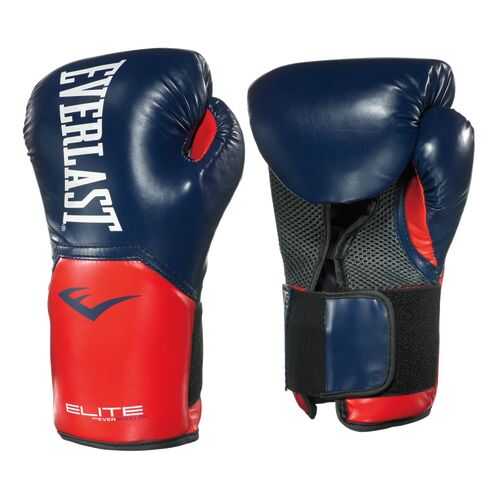 Боксерские перчатки Everlast Elite ProStyle красные/синие 8 унций в Экспедиция