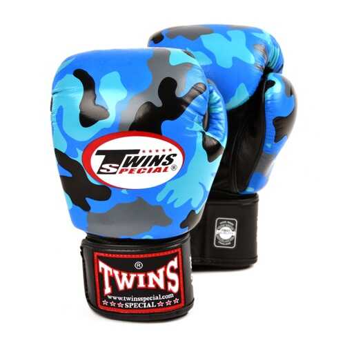 Боксерские перчатки Twins FBGVL3-AR Fancy Boxing Gloves синие 14 унций в Экспедиция