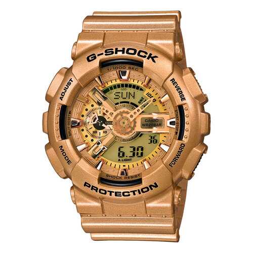 Японские наручные часы Casio G-Shock GA-110GD-9A с хронографом в Экспедиция