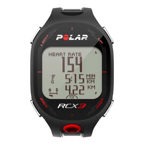 Смарт-часы Polar RCX3 GPS черные в Экспедиция