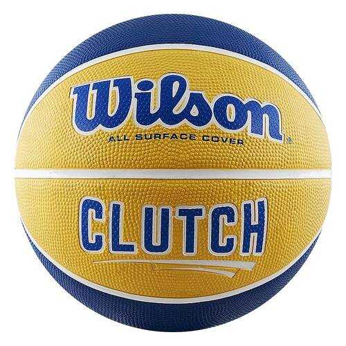 Баскетбольный мяч Wilson Clutch №6 blue/yellow в Экспедиция
