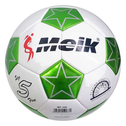 Футбольный мяч Meik 208A B31314-4 №5 white/green в Экспедиция