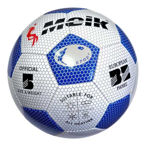 Футбольный мяч Meik 3009 R18022 №5 white/blue в Экспедиция