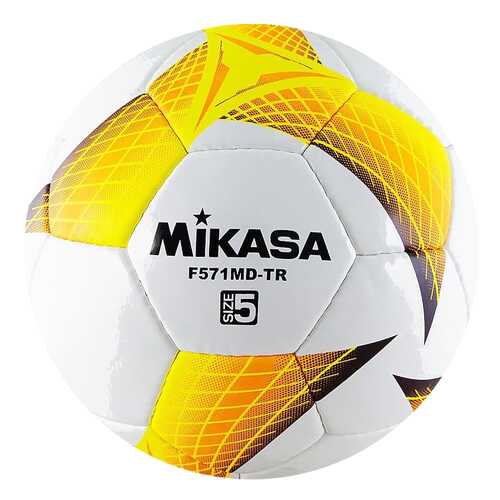 Футбольный мяч Mikasa F571MD-TR-O №5 white/yellow в Экспедиция