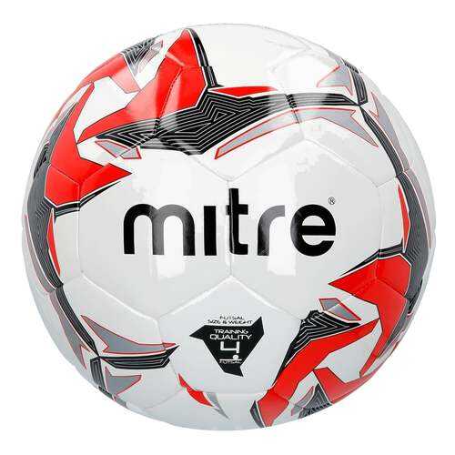 Футзальный мяч Mitre Futsal Tempest II №4 white/black/red в Экспедиция