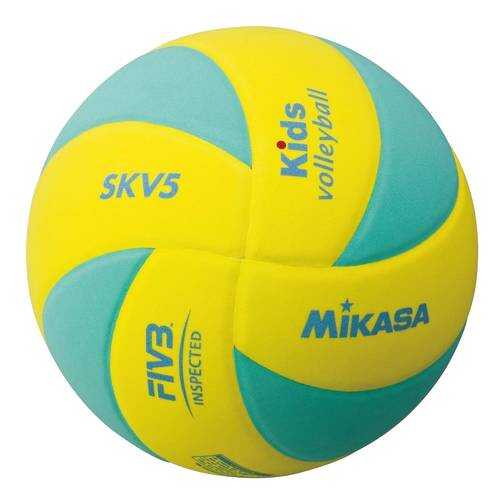 Волейбольный мяч Mikasa SKV5 №5 yellow/green в Экспедиция