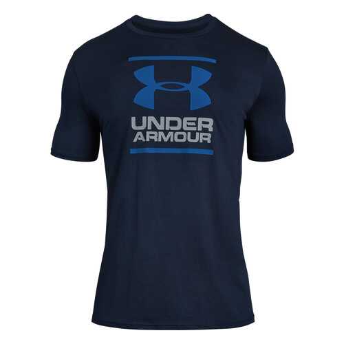 Футболка Under Armour Charged Cotton GL Foundation SS, 408 синяя, MD в Экспедиция