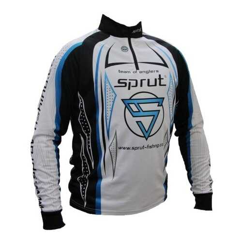 Лонгслив Sprut Team of Anglers, white/black/blue, M INT в Экспедиция