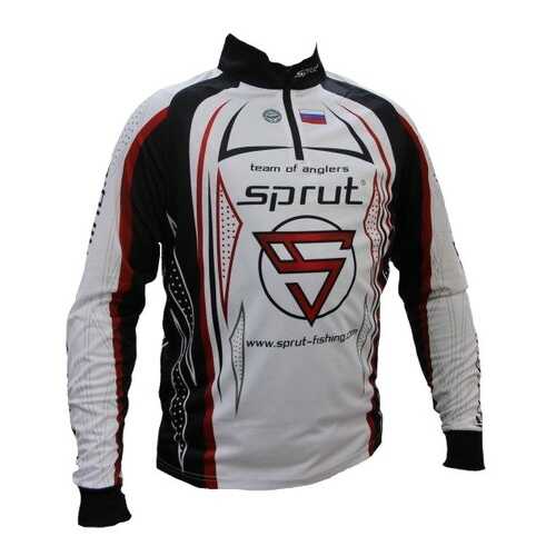 Лонгслив Sprut Team of Anglers, white/black/red, L INT в Экспедиция