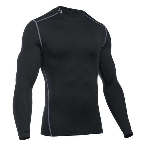 Лонгслив Under Armour ColdGear Armour Compression Mock LS, 001 черный, MD в Экспедиция