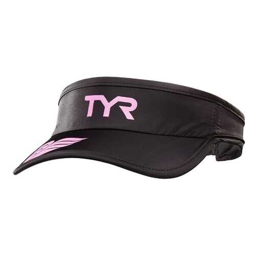 Кепка-козырек TYR Running Visor, цвет 121 (Black/Pink) в Экспедиция