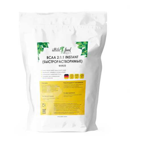 Atletic Food BCAA 2:1:1 Instant Wirud 1000 г без вкуса в Экспедиция