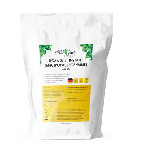 Atletic Food BCAA 2:1:1 Instant Wirud 500 г без вкуса в Экспедиция