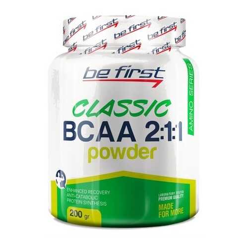 Be First Bcaa 2:1:1 classic powder 200 г (вкус: вишня) в Экспедиция