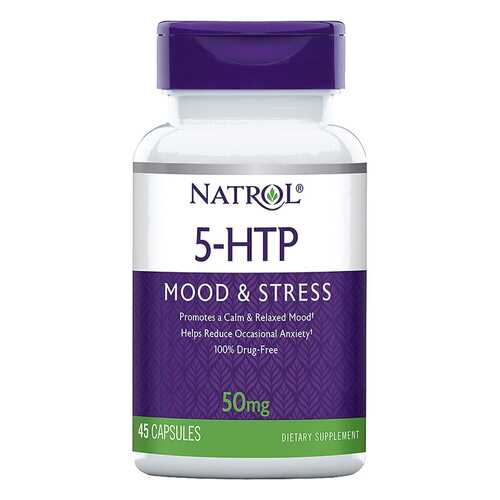 Natrol 5-HTP 45 капсул без вкуса в Экспедиция