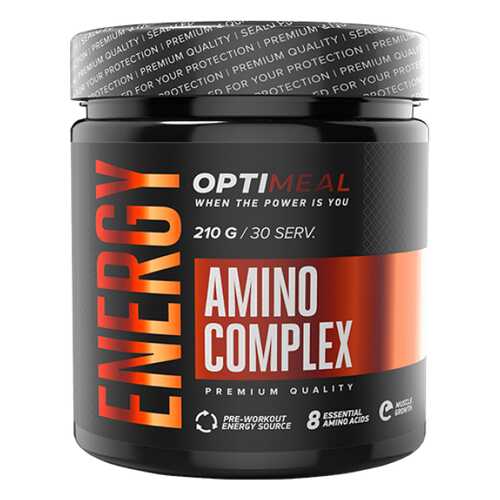 OptiMeal аминокислотный комплекс Energy Amino Complex 210 г клубника в Экспедиция