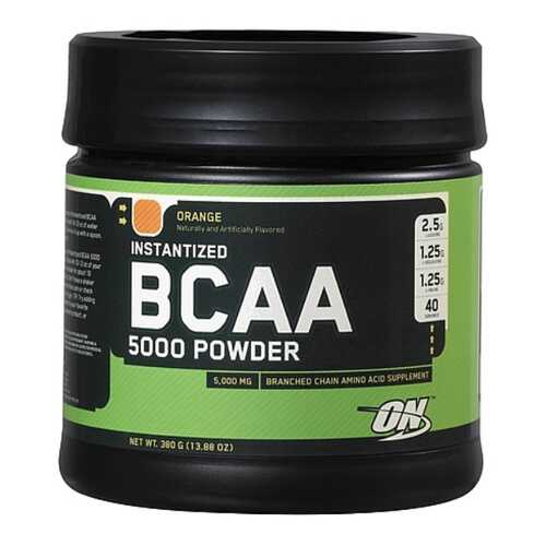 Optimum Nutrition BCAA 5000 380 г апельсин в Экспедиция