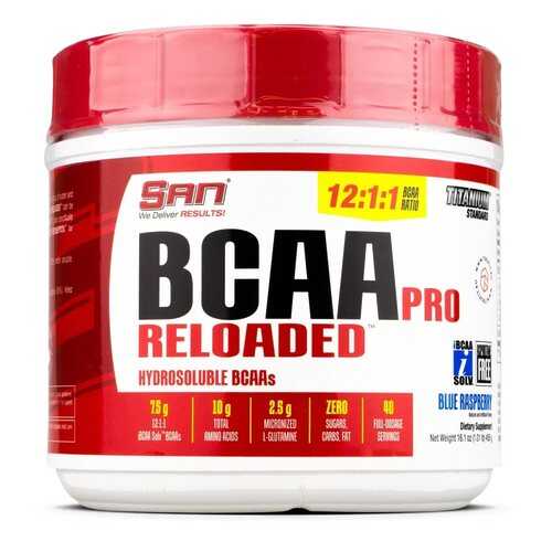 SAN BCAA Pro Reloaded 456 г клубника/киви в Экспедиция