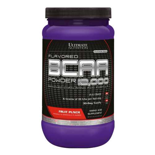 Ultimate Nutrition BCAA 12000 457 г фруктовый пунш в Экспедиция