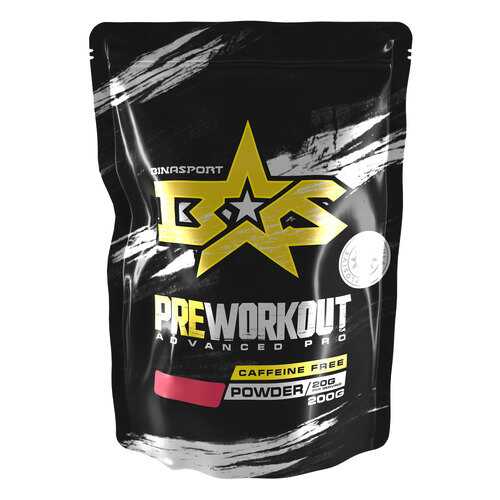 Предтренировочный комплекс Binasport Pre-Workout Advanced Pro без кофеина 200 г, Ананас в Экспедиция