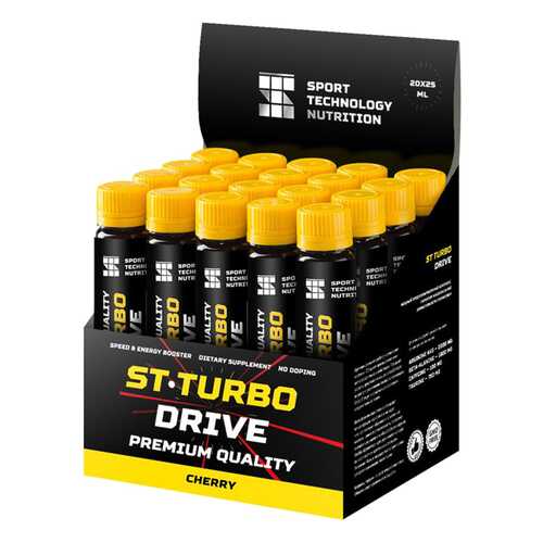 Sport Technology Nutrition СТ-Турбо DRIVE, 20 амп, вкус: вишня в Экспедиция