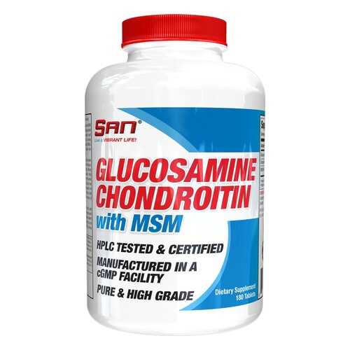 SAN Glucosamine Chondroitin MSM 180 tab (180 таблеток) в Экспедиция