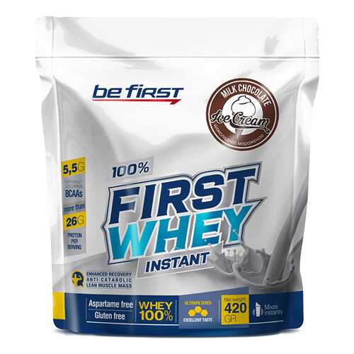 Be First First Whey Instant, 420г (шоколадное мороженое) в Экспедиция