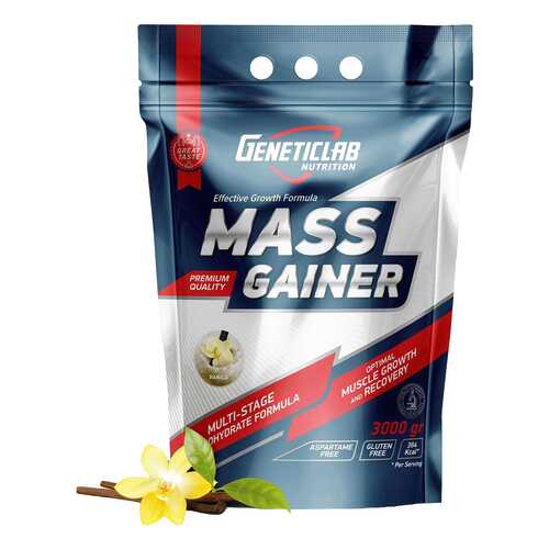 Гейнер GeneticLab Nutrition Mass Gainer 3000 г Vanilla в Экспедиция