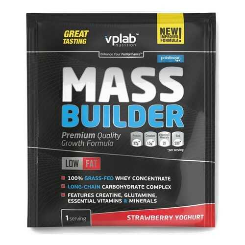Гейнер Mass Builder, вкус «Йогурт с клубникой», саше 100 гр, VPLab в Экспедиция