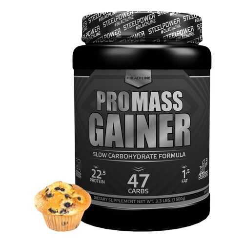 Гейнер Steel Power Nutrition Pro Mass Gainer 1500 г черничный маффин в Экспедиция