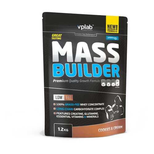 Гейнер VPLab Mass Builder 1200 г Cookies & Cream в Экспедиция