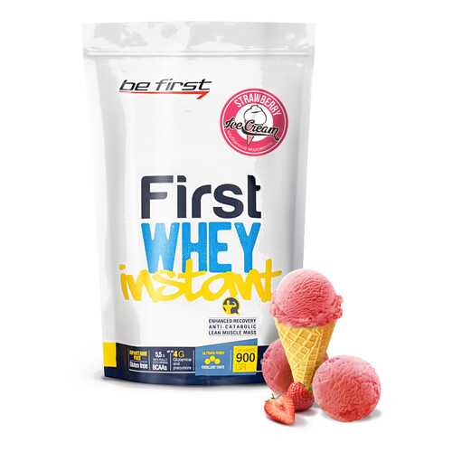 Протеин Be First Whey Instant 900 г Strawberry Ice-Cream в Экспедиция