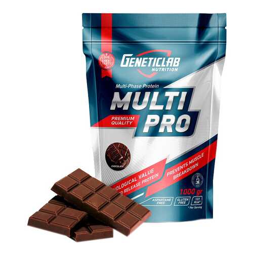 Протеин GeneticLab Nutrition Multi Pro 1000 г Chocolate в Экспедиция