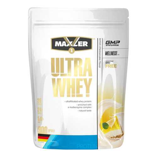 Протеин Maxler Ultra Whey 900 г Lemon Cheesecake в Экспедиция