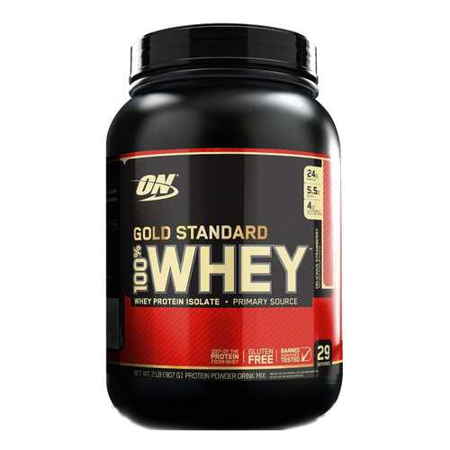 Протеин Optimum Nutrition 100% Whey Gold Standard 910 г Strawberry в Экспедиция