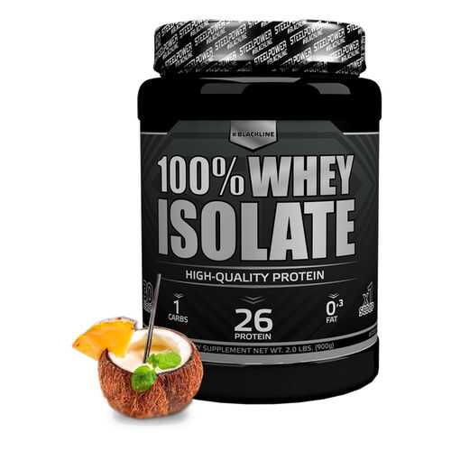 Протеин WHEY ISOLATE (100% изолят), 900 гр, вкус «Пина колада», STEELPOWER в Экспедиция