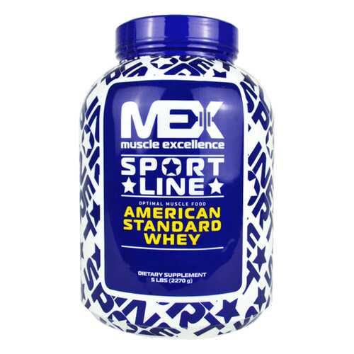 Сывороточный протеин MEX American Standard Whey (2270 г) (Клубника) в Экспедиция