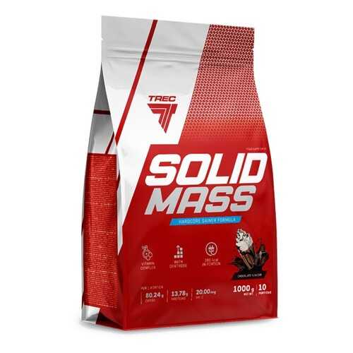 Trec Nutrition Гейнер Solid Mass, 1000 г, вкус: шоколад в Экспедиция