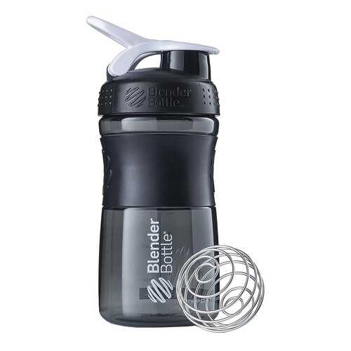 Шейкер Blender Bottle SportMixer 1 кам. 591 мл черный, белый в Экспедиция