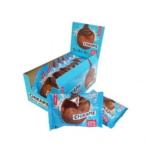 Протеиновое печенье Bombbar CHIKALAB Chikapie c начинкой шоколад, упаковка 9шт по 60 г в Экспедиция