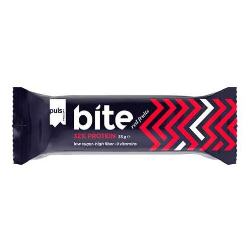Puls Nutrition Батончики Puls Bite 32% 35 г, 24 шт, вкус: ягоды в Экспедиция