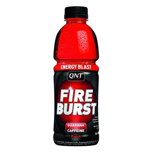 Энергетический напиток QNT Fire Burst 500 мл фруктовый пунш в Экспедиция