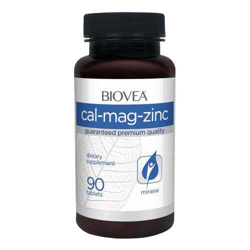 Кальций BIOVEA Cal-Mag-Zinc 90 таблеток в Экспедиция