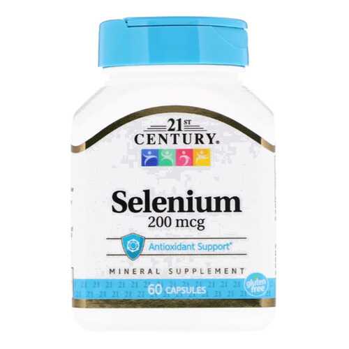 Селен 21st Century Selenium 200 mcg 60 капсул в Экспедиция