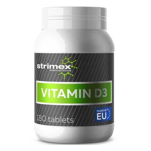 Strimex Отдельные витамины Strimex Vitamin D3 180 табл. в Экспедиция